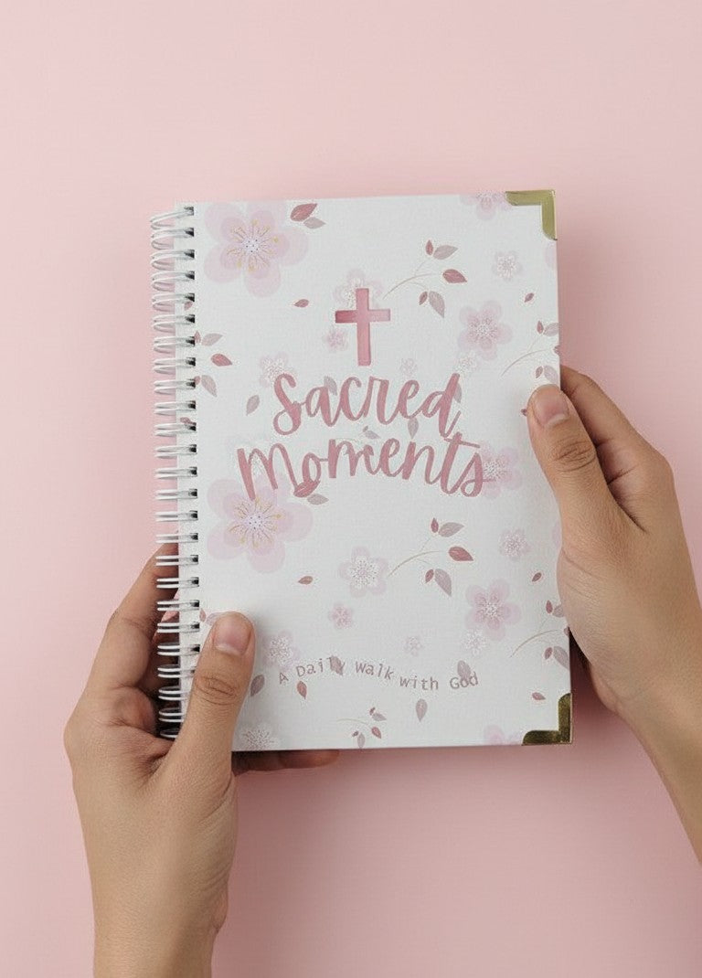 Prayer Journal Christian SOAP Method | Daily Devotional Bible Study Journal | A5 Spiral Bound