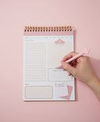 A5 Daily Planner Notepad – Aesthetic Cute To-Do Sheets for Office, School & Home